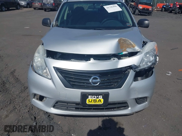 2014 Nissan Versa SV with VIN 3N1CN7AP6EL845046, listed as a IAAI auction lot 41799496 with 101,473 mi miles and . Bid and sale history available at carsss.com. Image 6.
