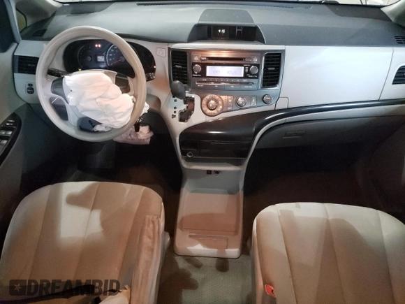 2014 Toyota Sienna L with VIN 5TDZK3DCXES441002, listed as a Copart auction lot 87139804 with 229,943 mi miles and Salvage Title. Bid and sale history available at carsss.com. Image 8.