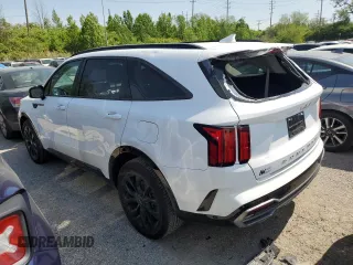 2022 Kia Sorento SX z VIN 5XYRK4LF2NG147639, wystawiony jako Copart lot #50264104 z przebiegiem 49 891 mil mil oraz Szkoda całkowita • Salvage title. Historia ofert i sprzedaży dostępna na DreamBid. Obrazek 2.