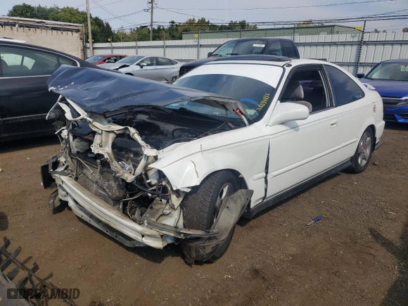 1996 Honda Civic EX with VIN 1HGEJ8148TL044772, listed as a Copart auction lot 77004434 with 174,178 mi miles and Salvage Title. Bid and sale history available at carsss.com. Image 1.