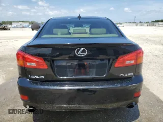 2008 Lexus IS 350 with VIN JTHBE262982015447, listed as a Copart auction lot 54685365 with 217,981 mi miles and Salvage title. Bid and sale history available at DreamBid. Image 6.