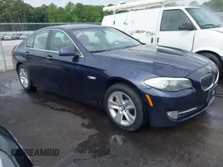 2013 BMW 5 Series 528i xDrive with VIN WBAXH5C52DD115352, listed as a IAAI auction lot 42501265 with 122,421 mi miles and . Bid and sale history available at DreamBid. Image 1.