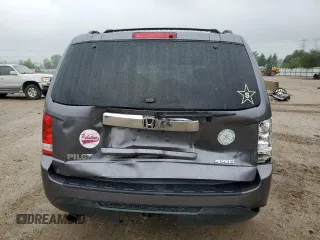 2014 Honda Pilot EX-L with VIN 5FNYF4H72EB020463, listed as a Copart auction lot 59152405 with 132,679 mi miles and Salvage title. Bid and sale history available at DreamBid. Image 6.