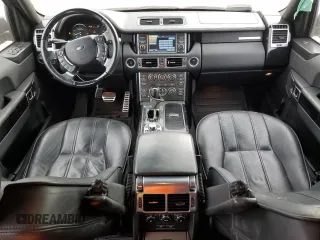 2012 Land Rover Range Rover SC with VIN SALMF1E44CA377469, listed as a Copart auction lot 71765504 with 96,648 mi miles and Salvage title. Bid and sale history available at DreamBid. Image 8.