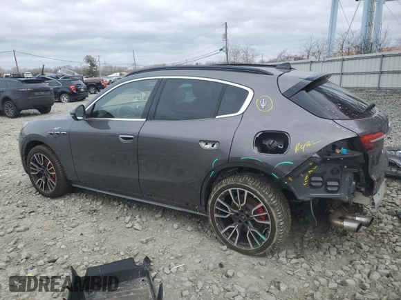 2023 Maserati Grecale GT z VIN ZN682AVA6P7429258, wystawiony jako Copart lot #47439945 z przebiegiem 7 620 mil mil oraz Szkoda całkowita • Salvage title. Historia ofert i sprzedaży dostępna na DreamBid. Obrazek 2.