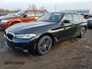 2022 BMW 5 Series 540i xDrive with VIN WBA73BJ04NWX56724, listed as a Copart auction lot 44247125 with 41,793 mi miles and Salvage title. Bid and sale history available at DreamBid. Image 1.