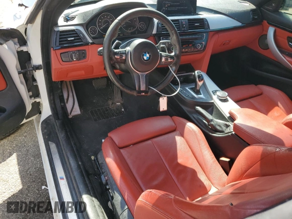 2015 BMW 4 Series 428i xDrive с VIN WBA3N5C58FK197982, выставлен на аукционе Copart как лот 56221985 с пробегом 133 662 миль миль и Списание • Salvage title. История ставок и продаж доступна на DreamBid. Изображение 8.
