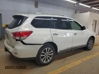 2013 Nissan Pathfinder SL with VIN 5N1AR2MN1DC634588, listed as a Copart auction lot 52020595 with 233,249 mi miles and Salvage Title. Bid and sale history available at carsss.com. Image 3.