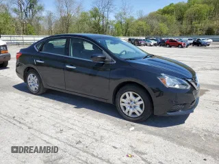 2017 Nissan Sentra S with VIN 3N1AB7AP8HY379708, listed as a Copart auction lot 54723015 with 160,371 mi miles and Clean Title. Bid and sale history available at carsss.com. Image 4.