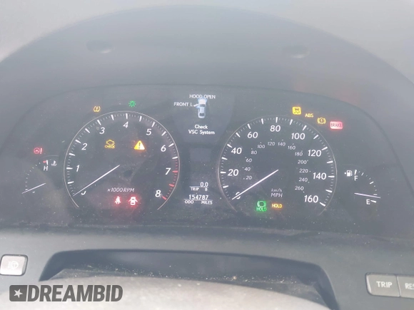 2007 Lexus LS 460 z VIN JTHBL46F275041387, wystawiony jako IAAI lot #42417384 z przebiegiem 154 787 mil mil oraz . Historia ofert i sprzedaży dostępna na DreamBid. Obrazek 7.