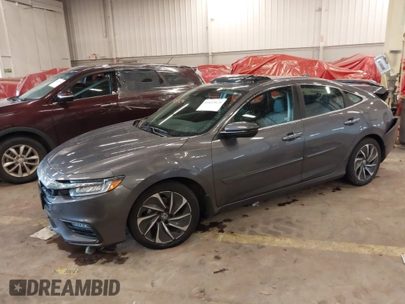 2022 Honda Insight Touring with VIN 19XZE4F96NE008687, listed as a IAAI auction lot 41653624 with 32,663 mi miles and . Bid and sale history available at DreamBid. Image 17.
