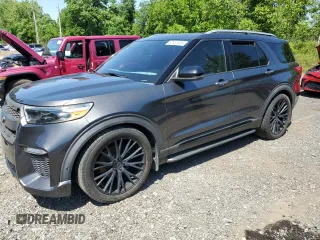 2020 Ford Explorer Platinum with VIN 1FM5K8HC5LGA34794, listed as a Copart auction lot 62531805 with Not provided miles and Salvage title. Bid and sale history available at DreamBid. Image 1.
