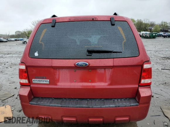 2008 Ford Escape XLS with VIN 1FMCU02Z48KA97843, listed as a Copart auction lot 58836445 with 253,904 mi miles and Non repairable. Bid and sale history available at DreamBid. Image 6.