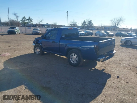 2005 GMC Canyon SL Z85 with VIN 1GTCS148X58262243, listed as a IAAI auction lot 41400130 with 225,615 mi miles. Bid and sale history available at carsss.com. Image 3.