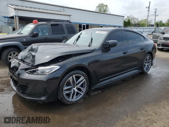 2024 BMW 4 Series 430i xDrive z VIN WBA73AV05RFP73980, wystawiony jako Copart lot #57059745 z przebiegiem 29 170 mil mil oraz Szkoda całkowita • Salvage title. Historia ofert i sprzedaży dostępna na DreamBid. Obrazek 1.