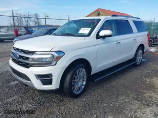 2024 Ford Expedition Max Limited with VIN 1FMJK2A88REA04582, listed as a IAAI auction lot 41606512 with 15,014 mi miles. Bid and sale history available at carsss.com. Image 2.