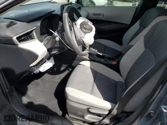 2023 Toyota Corolla LE with VIN JTDB4MEE8P3015055, listed as a Copart auction lot 50380345 with 20,548 mi miles and Salvage Title. Bid and sale history available at DreamBid. Image 7.