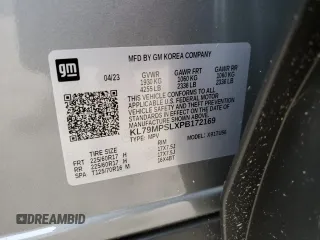 2023 Chevrolet TrailBlazer LT with VIN KL79MPSLXPB172169, listed as a Copart auction lot 71769093 with 673 mi miles. Bid and sale history available at carsss.com. Image 13.