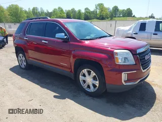 2016 GMC Terrain SLE z VIN 2GKALNEK3G6296091, wystawiony jako IAAI lot #42020412 z przebiegiem 135 360 mil mil oraz . Historia ofert i sprzedaży dostępna na DreamBid. Obrazek 1.