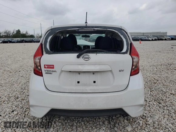 2019 Nissan Note SV with VIN 3N1CE2CP5KL366211, listed as a Copart auction lot 51860725 with 60,475 mi miles and Salvage title. Bid and sale history available at DreamBid. Image 6.