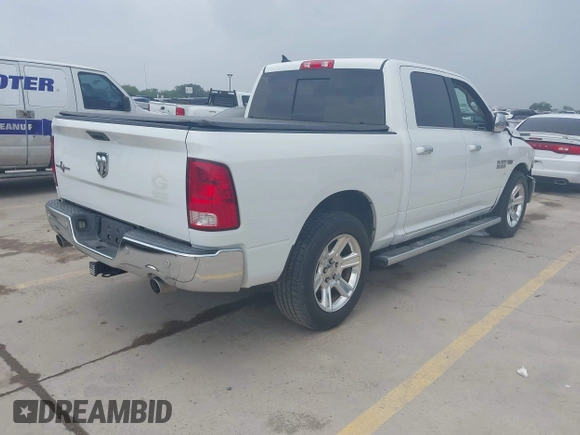 2017 Ram 1500 Lone Star Silver z VIN 1C6RR6LT7HS791379, wystawiony jako IAAI lot #42196470 z przebiegiem 96 222 mil mil oraz . Historia ofert i sprzedaży dostępna na DreamBid. Obrazek 4.