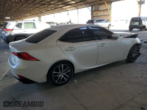 2020 Lexus IS 300 with VIN JTHDA1D28L5107769, listed as a Copart auction lot 79341354 with 59,659 mi miles and Salvage title. Bid and sale history available at DreamBid. Image 3.