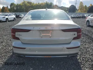 2021 Volvo S60 Inscription with VIN 7JRA22TL0MG095593, listed as a Copart auction lot 75565204 with 39,605 mi miles and Salvage Title. Bid and sale history available at carsss.com. Image 6.