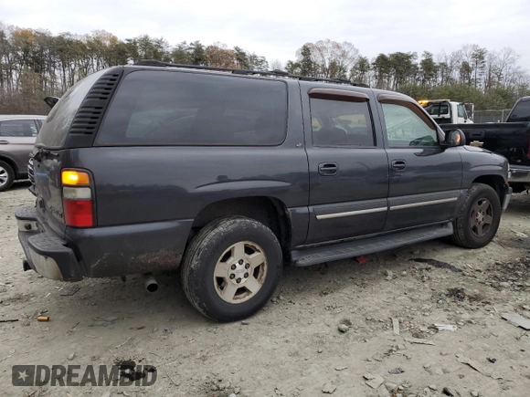 2005 Chevrolet Suburban LT with VIN 1GNFK16Z95J151301, listed as a Copart auction lot 83642854 with 190,221 mi miles and Salvage title. Bid and sale history available at DreamBid. Image 3.