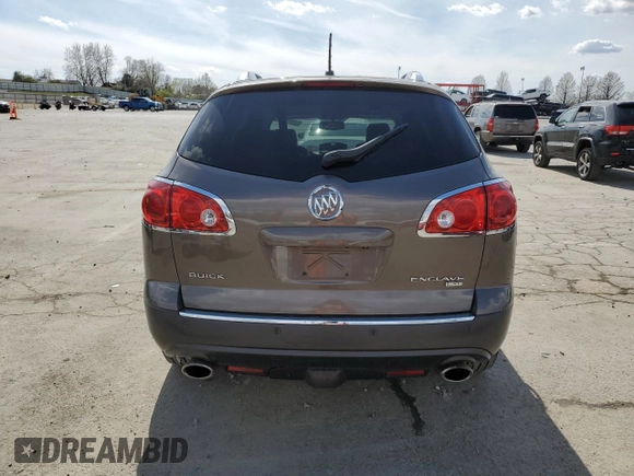 2009 Buick Enclave CXL with VIN 5GAER23D59J137143, listed as a Copart auction lot 50074075 with 222,761 mi miles and Salvage Title. Bid and sale history available at carsss.com. Image 6.