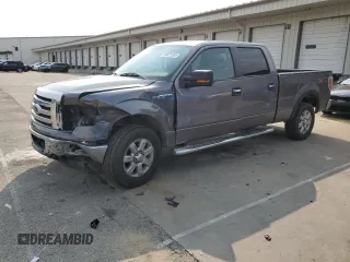 2014 Ford F-150 XL with VIN 1FTFW1EF0EKF98727, listed as a Copart auction lot 59571955 with 109,855 mi miles and Salvage title. Bid and sale history available at DreamBid. Image 1.