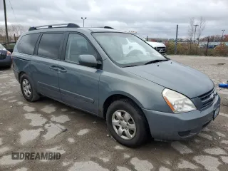 2008 Kia Sedona EX with VIN KNDMB233286246361, listed as a Copart auction lot 80190154 with 191,092 mi miles and Salvage Title. Bid and sale history available at carsss.com. Image 4.