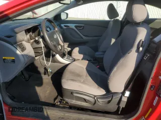 2013 Hyundai Elantra Coupe GS with VIN KMHDH6AE6DU012994, listed as a Copart auction lot 88132935 with 140,704 mi miles and Salvage Title. Bid and sale history available at carsss.com. Image 7.