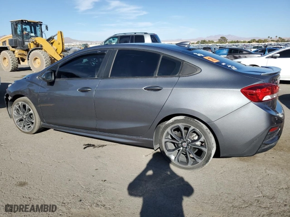 2019 Chevrolet Cruze Premier with VIN 1G1BF5SM1K7119425, listed as a Copart auction lot 72975314 with 83,246 mi miles and Salvage Title. Bid and sale history available at carsss.com. Image 2.