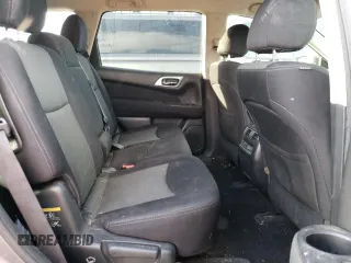 2017 Nissan Pathfinder SV with VIN 5N1DR2MM0HC631823, listed as a Copart auction lot 46254635 with 115,696 mi miles and Salvage Title. Bid and sale history available at carsss.com. Image 11.