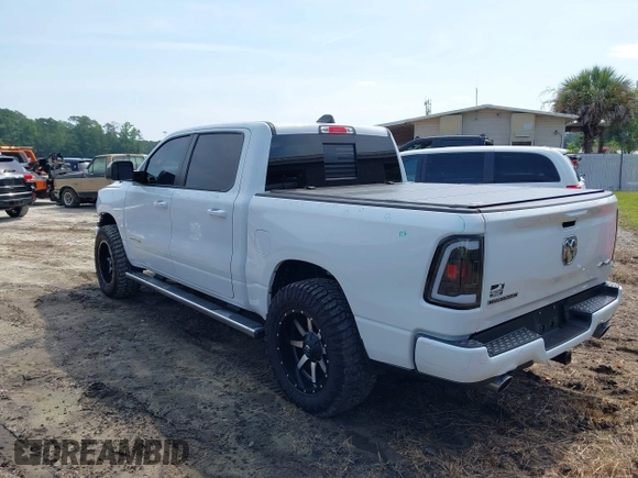 2019 Ram 1500 Big Horn with VIN 1C6SRFFT4KN649669, listed as a IAAI auction lot 42260131 with 85,009 mi miles and . Bid and sale history available at DreamBid. Image 3.