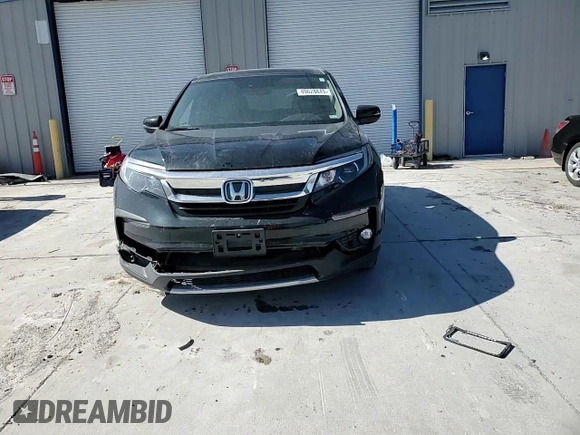 2021 Honda Pilot EX-L with VIN 5FNYF6H59MB004544, listed as a Copart auction lot 49628845 with 50,033 mi miles and Salvage Title. Bid and sale history available at carsss.com. Image 12.