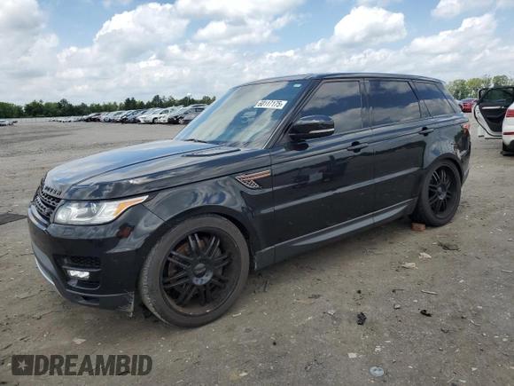 2014 Land Rover Range Rover Sport Supercharged with VIN SALWR2EF3EA337362, listed as a Copart auction lot 60117175 with 165,662 mi miles and Clean title. Bid and sale history available at DreamBid. Image 1.