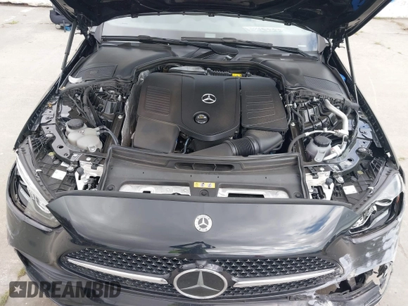 2022 Mercedes-Benz C 300 with VIN W1KAF4GBXNR037485, listed as a IAAI auction lot 41901915 with 36,504 mi miles and . Bid and sale history available at DreamBid. Image 10.