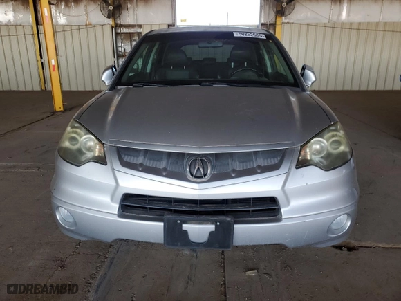 2007 Acura RDX Tech Pkg with VIN 5J8TB18527A007759, listed as a Copart auction lot 50252635 with 98,742 mi miles and Clean Title. Bid and sale history available at carsss.com. Image 5.