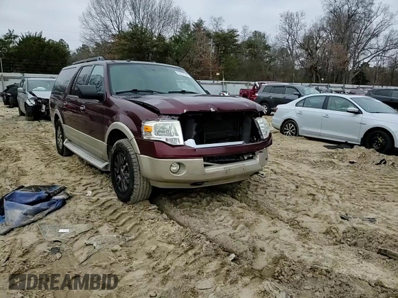 2010 Ford Expedition EL Eddie Bauer with VIN 1FMJK1J58AEB60092, listed as a Copart auction lot 85737164 with 95,388 mi miles and Salvage Title. Bid and sale history available at carsss.com. Image 11.