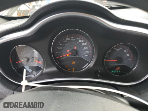 2012 Dodge Avenger SE with VIN 1C3CDZAB8CN154070, listed as a Copart auction lot 47322795 with 190,259 mi miles and Salvage Title. Bid and sale history available at DreamBid. Image 9.