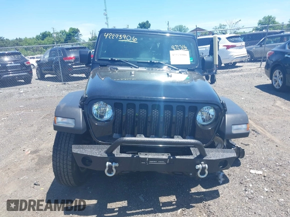 2021 Jeep Wrangler Sport S z VIN 1C4HJXAG6MW872318, wystawiony jako IAAI lot #42273906 z przebiegiem 31 003 mil mil oraz . Historia ofert i sprzedaży dostępna na DreamBid. Obrazek 12.