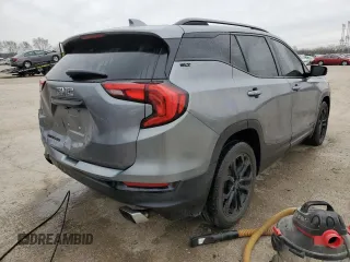 2020 GMC Terrain SLT with VIN 3GKALPEX4LL186275, listed as a Copart auction lot 51232505 with 126,436 mi miles and Salvage Title. Bid and sale history available at carsss.com. Image 3.