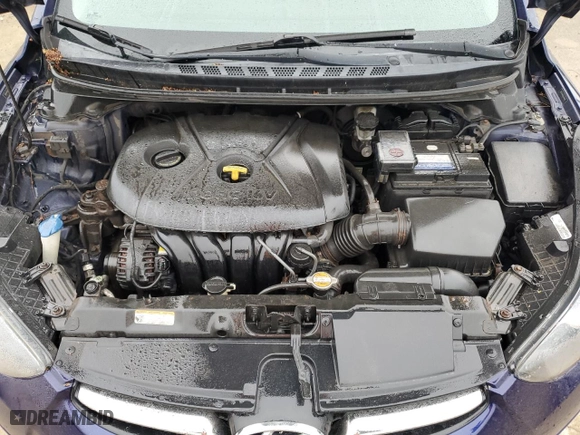 2012 Hyundai Elantra GLS with VIN 5NPDH4AE6CH110425, listed as a Copart auction lot 51688855 with 269,083 mi miles and Clean Title. Bid and sale history available at carsss.com. Image 11.
