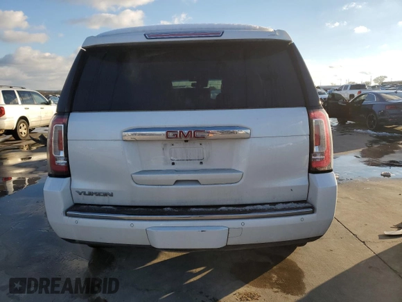 2017 GMC Yukon Denali with VIN 1GKS1CKJ2HR208163, listed as a Copart auction lot 88161295 with 107,864 mi miles and Salvage Title. Bid and sale history available at carsss.com. Image 6.
