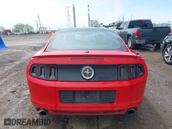 2013 Ford Mustang V6 with VIN 1ZVBP8AM7D5244237, listed as a IAAI auction lot 42147696 with 121,292 mi miles and . Bid and sale history available at DreamBid. Image 16.