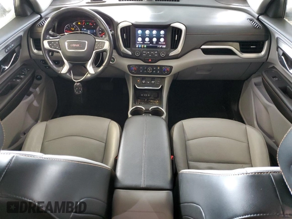 2018 GMC Terrain SLT with VIN 3GKALVEV1JL366202, listed as a Copart auction lot 44376235 with 96,168 mi miles and Salvage Title. Bid and sale history available at carsss.com. Image 8.