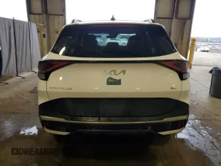 2023 Kia Sportage X-Line with VIN 5XYK6CAF9PG118077, listed as a Copart auction lot 52538895 with 56,117 mi miles and Salvage Title. Bid and sale history available at carsss.com. Image 6.