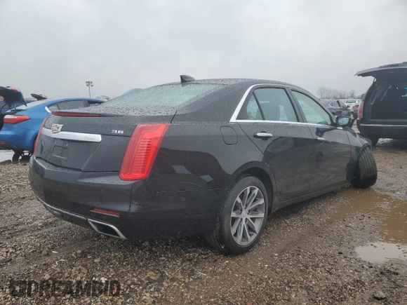 2016 Cadillac CTS Luxury Collection AWD with VIN 1G6AX5SS3G0113403, listed as a Copart auction lot 85917744 with 19,736 mi miles and Salvage Title. Bid and sale history available at DreamBid. Image 3.