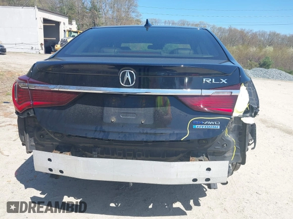 2018 Acura RLX Hybrid Sport z VIN JH4KC2F9XJC000524, wystawiony jako IAAI lot #42119077 z przebiegiem 60 381 mil mil oraz . Historia ofert i sprzedaży dostępna na DreamBid. Obrazek 6.